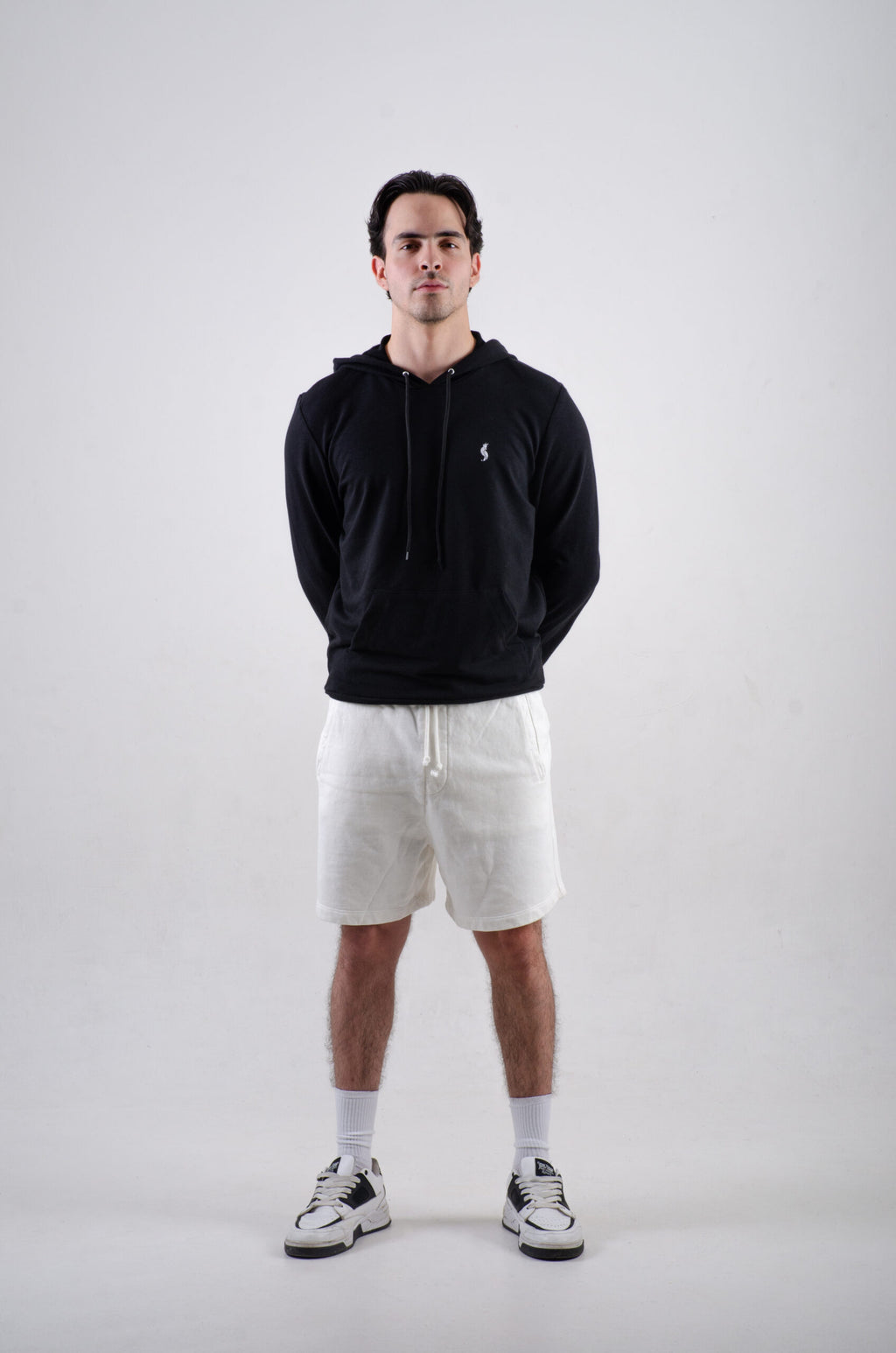 Sudadera/Hoodie con gorro Negra