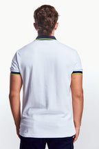Playera Polo Bunny Manga corta Blanca