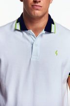 Playera Polo Bunny Manga corta Blanca