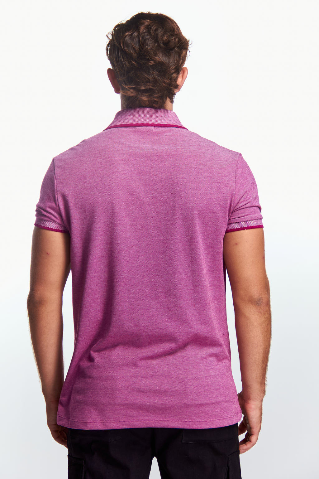 Playera Polo Manga corta Cereza