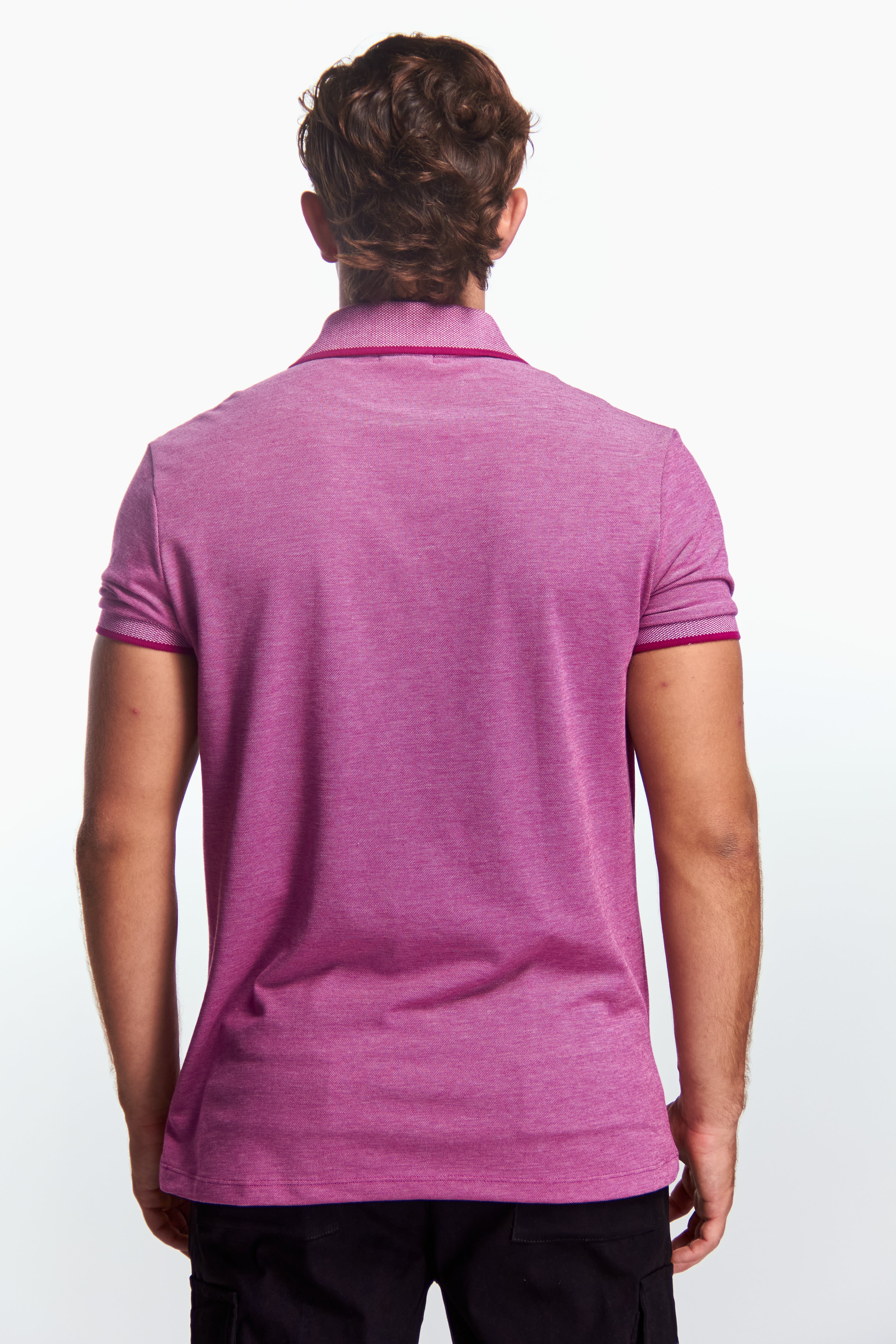 Playera Polo Manga corta Cereza