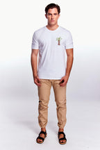 Playera Básica Cuello redondo Serigrafía palma