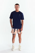 Playera Cuello redondo Básica Azul marino
